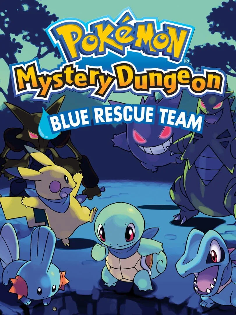 Pokémon Mystery Dungeon: Blue Rescue Team — couverture