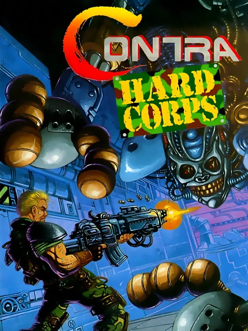 Contra: Hard Corps — couverture