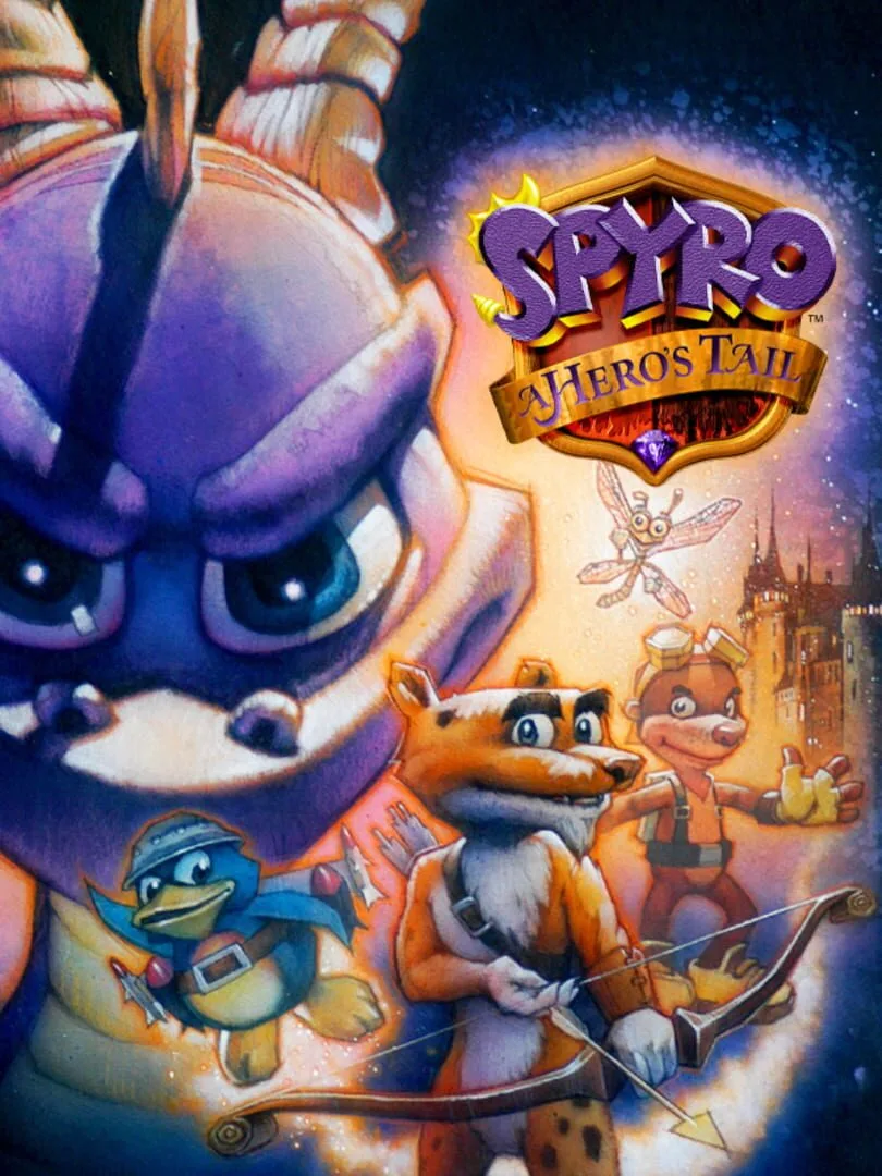 Spyro: A Hero's Tail — couverture