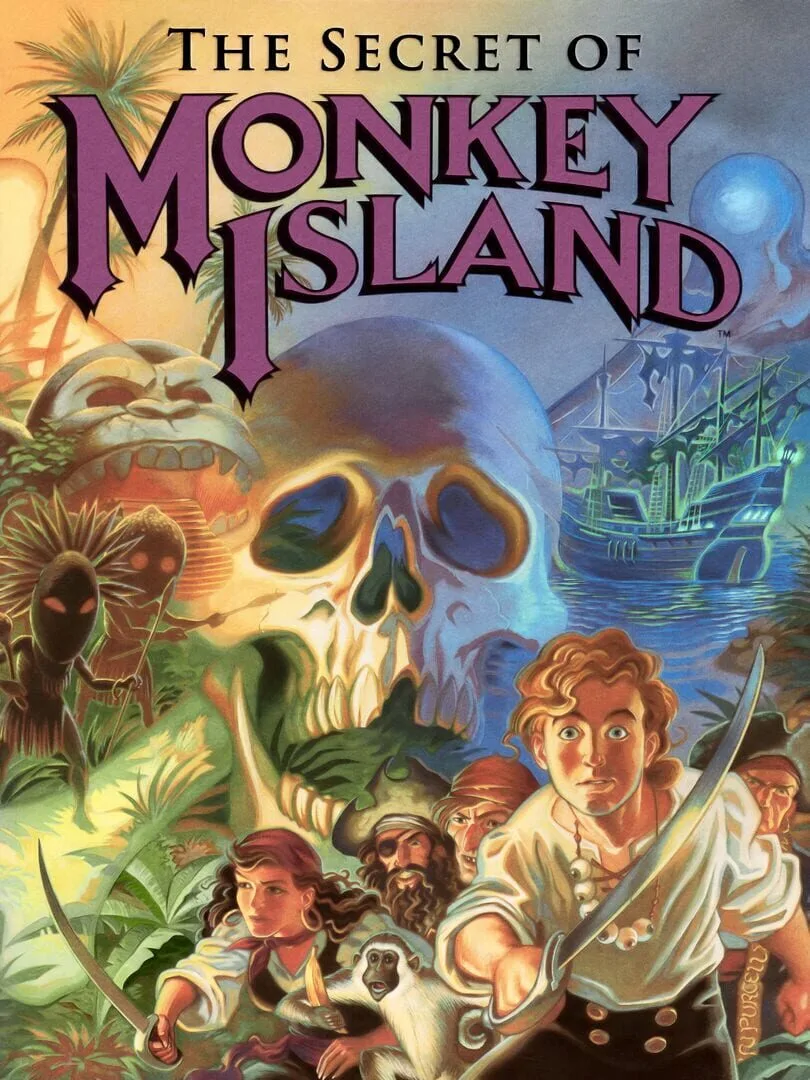 The Secret of Monkey Island — couverture