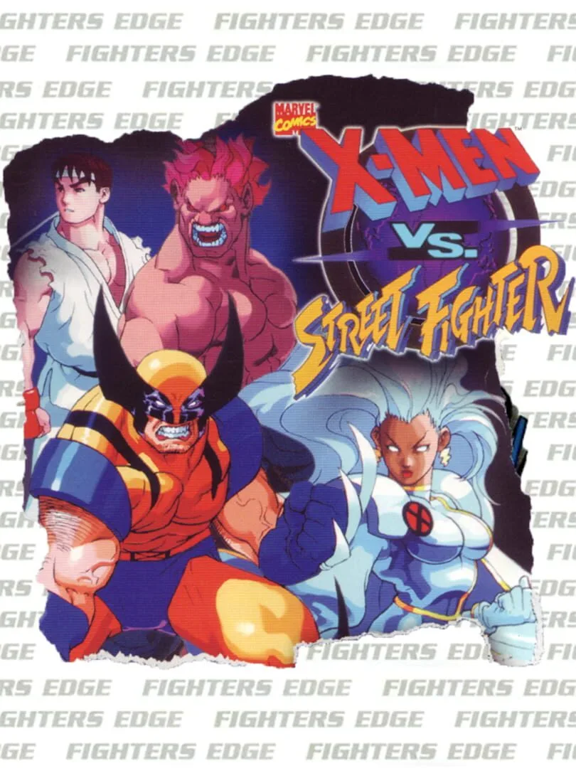 X-Men vs. Street Fighter — couverture