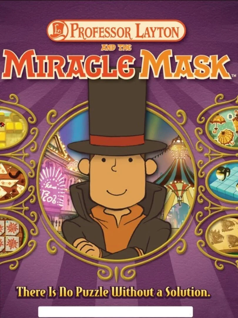 Professor Layton and the Miracle Mask — couverture