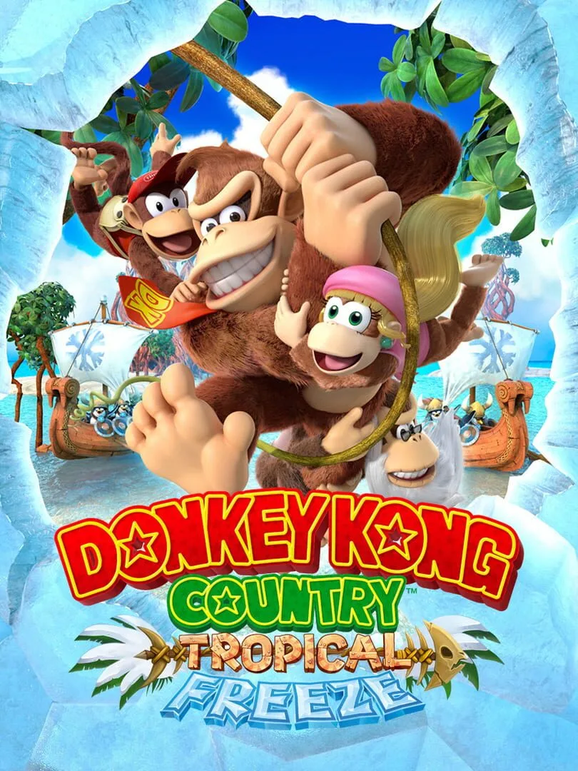 Donkey Kong Country: Tropical Freeze — couverture