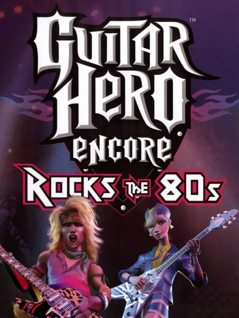 Guitar Hero Encore: Rocks the 80s — cover