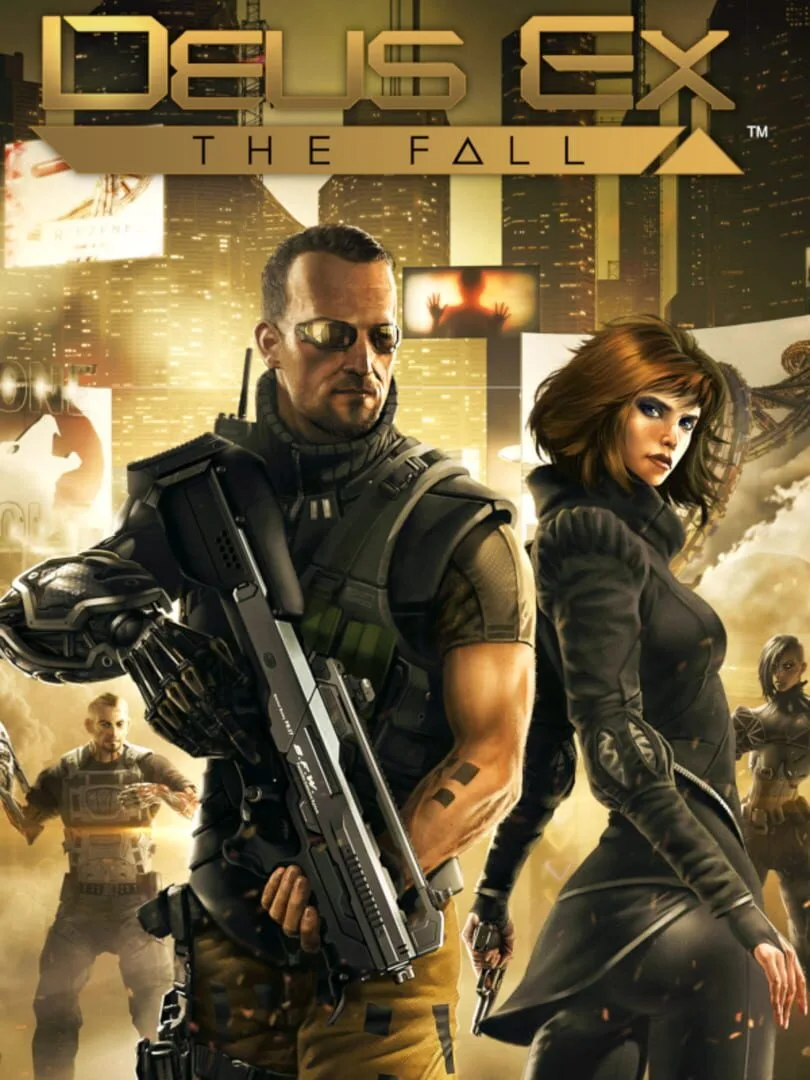 Deus Ex: The Fall — cover