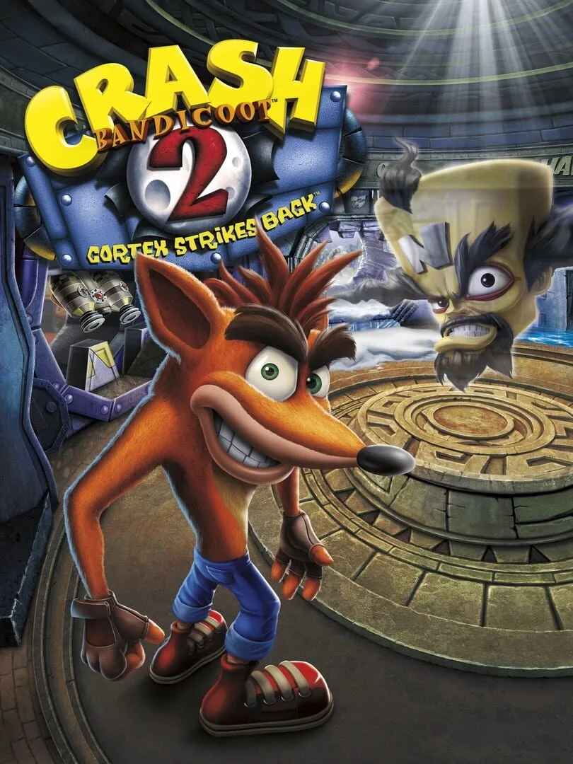 Crash Bandicoot 2: Cortex Strikes Back — cover