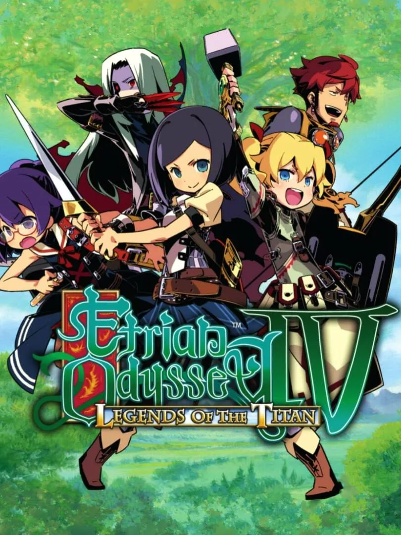 Etrian Odyssey IV: Legends of the Titan — couverture