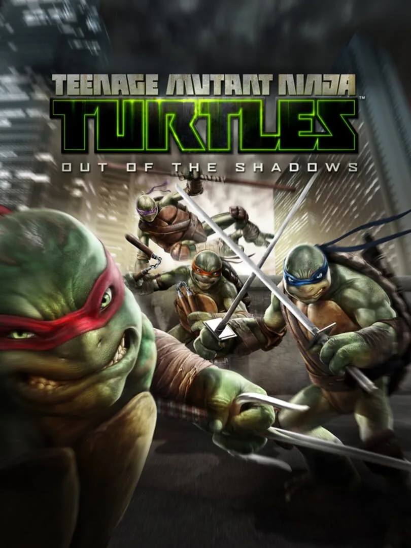 Teenage Mutant Ninja Turtles: Out of the Shadows — couverture