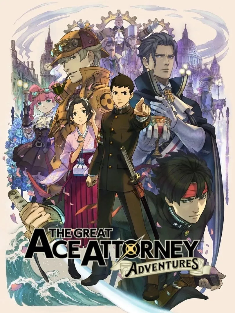 The Great Ace Attorney: Adventures — cover