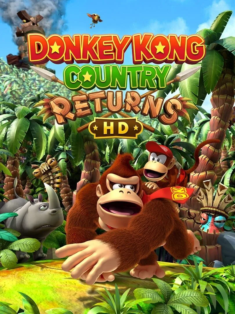 Donkey Kong Country Returns HD — couverture