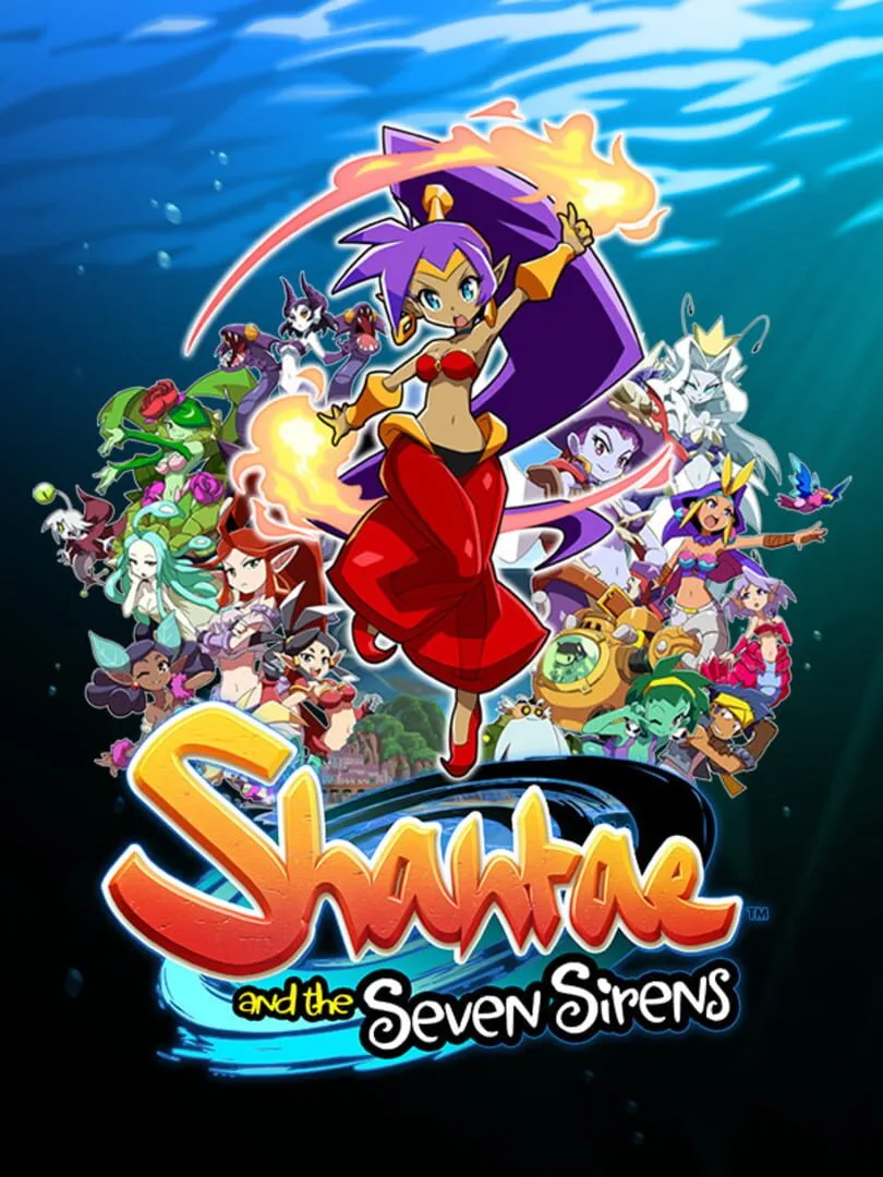 Shantae and the Seven Sirens — cover