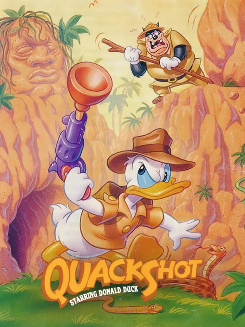 QuackShot Starring Donald Duck — couverture