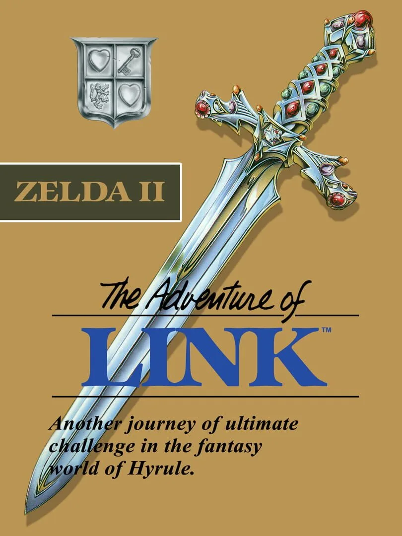 Zelda II: The Adventure of Link — couverture