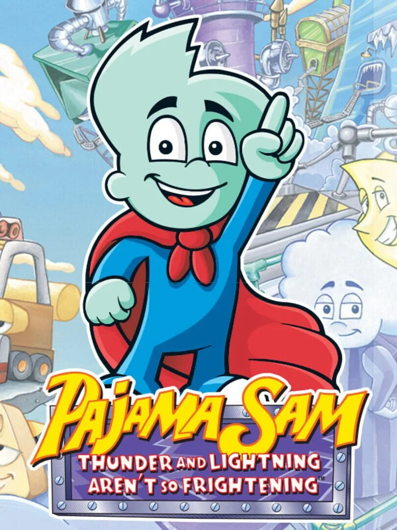 Pajama Sam 2: Thunder and Lightning Aren't so Frightening — cover