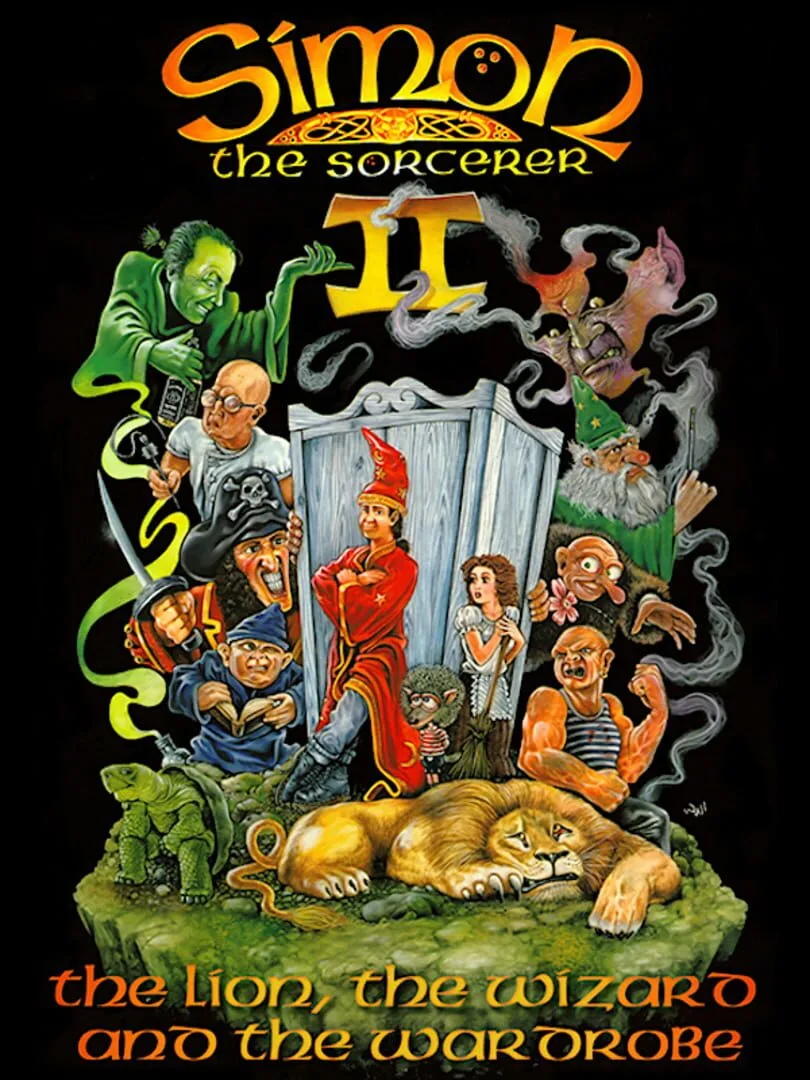 Simon the Sorcerer II: The Lion, the Wizard and the Wardrobe — couverture