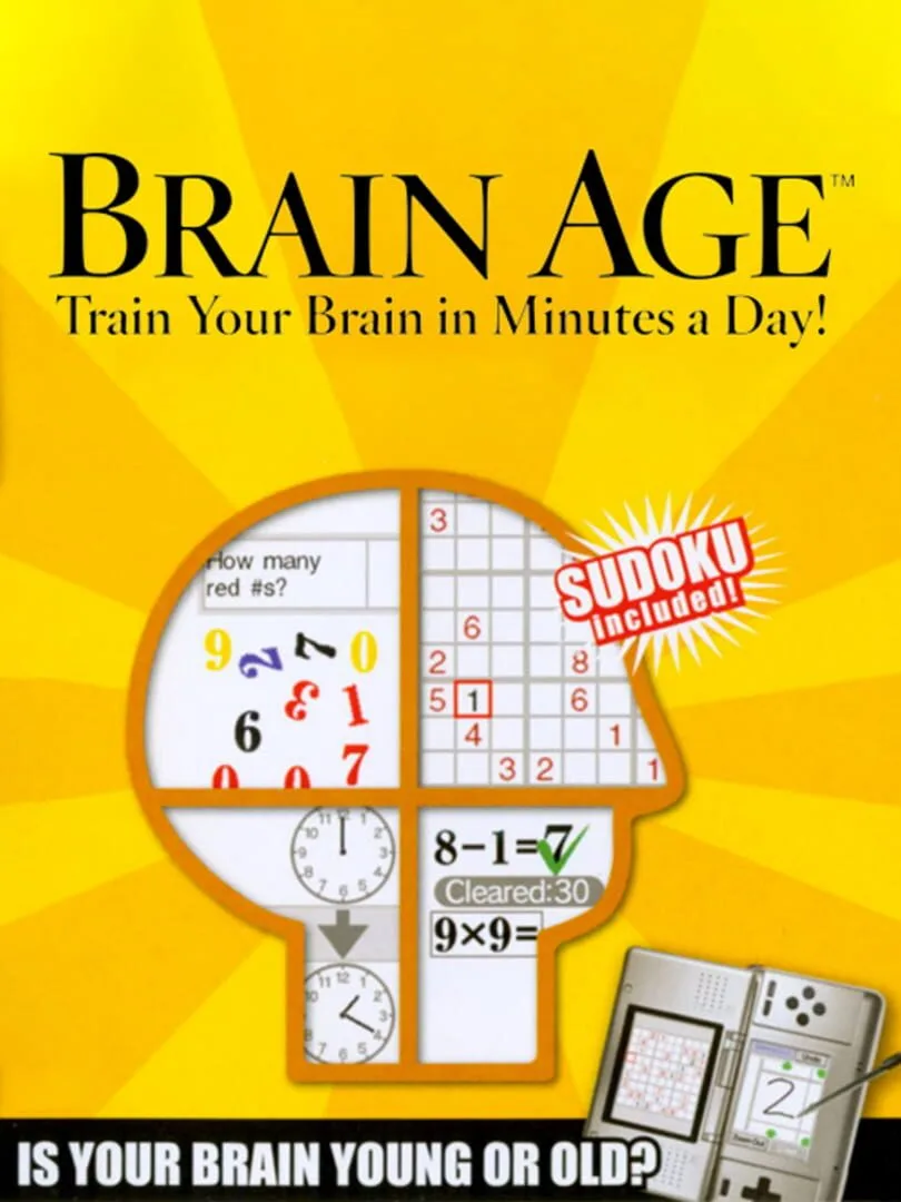 Brain Age: Train Your Brain in Minutes a Day! — cover