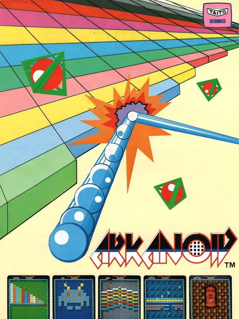 Arkanoid — couverture