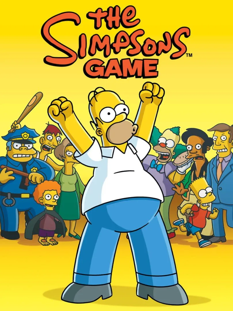 The Simpsons Game — cover