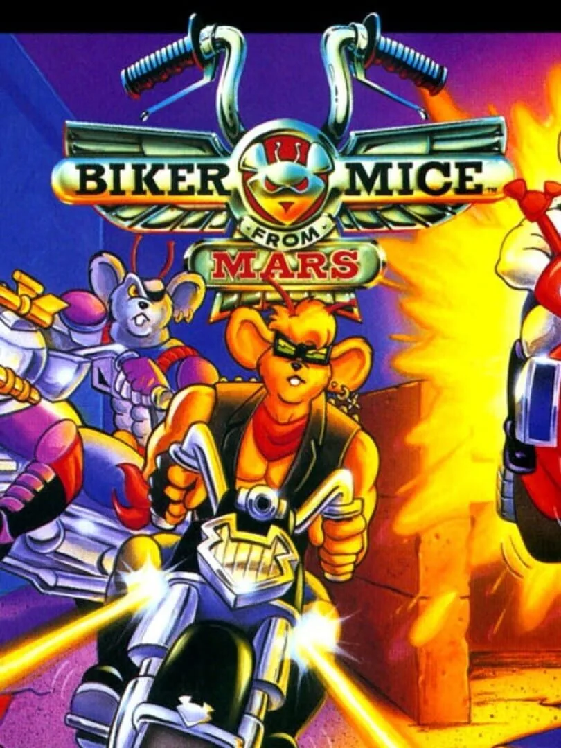 Biker Mice From Mars — cover