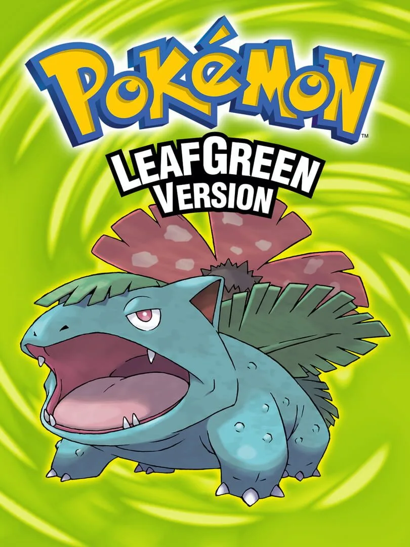 Pokémon LeafGreen Version — couverture
