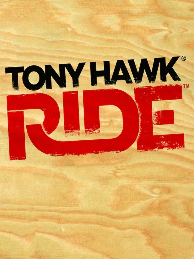 Tony Hawk: Ride — couverture