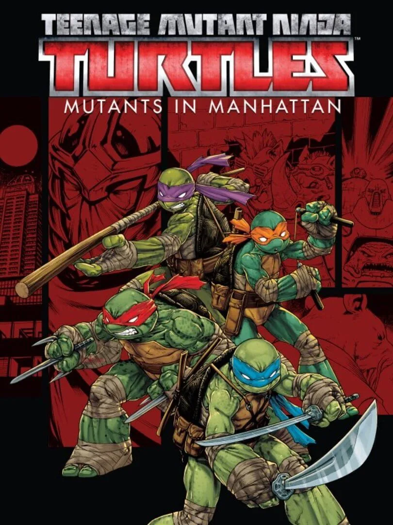 Teenage Mutant Ninja Turtles: Mutants in Manhattan — couverture