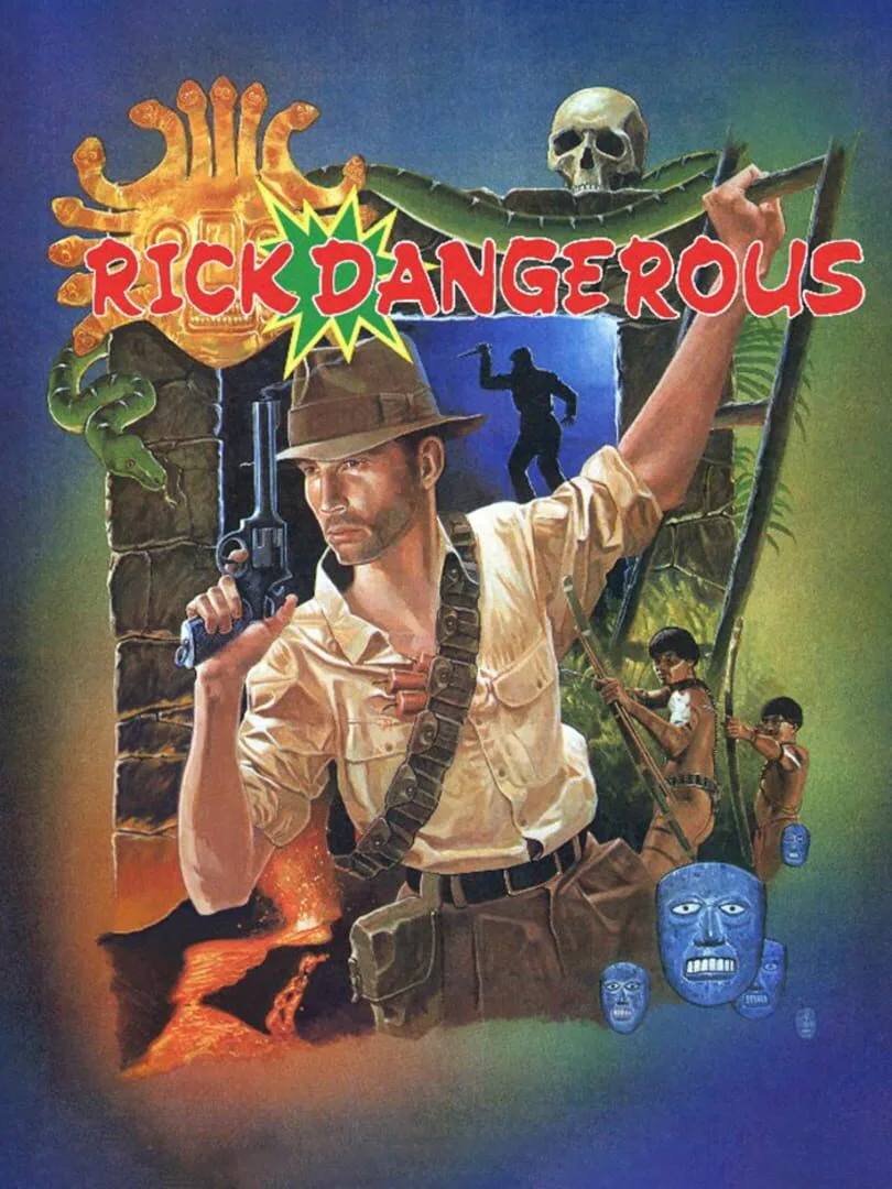 Rick Dangerous — cover