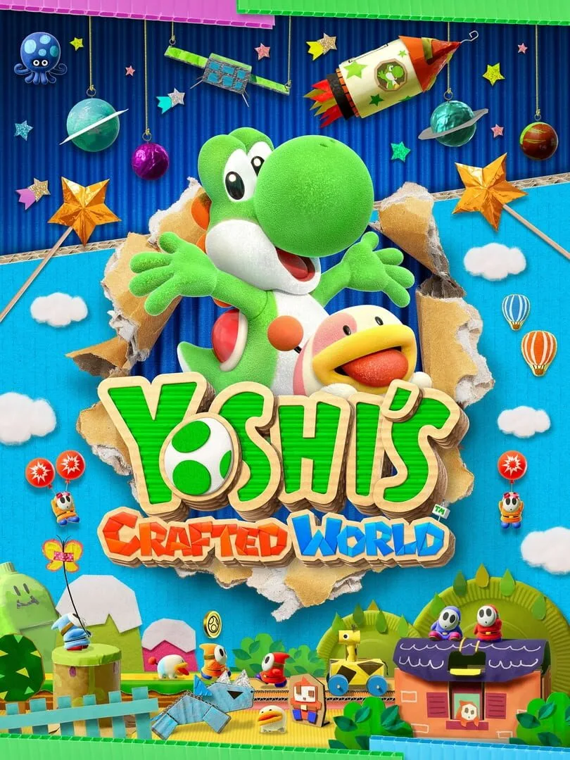 Yoshi's Crafted World — cover