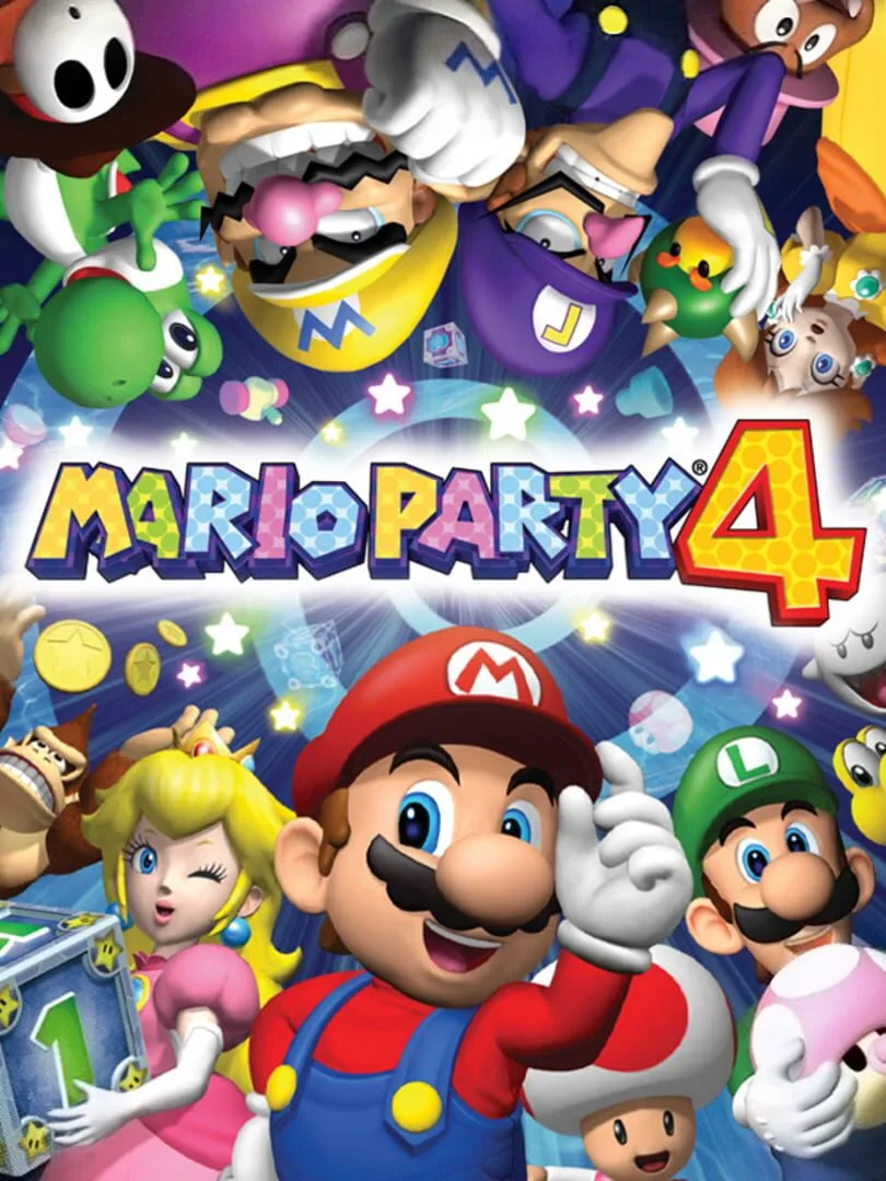Mario Party 4 — couverture
