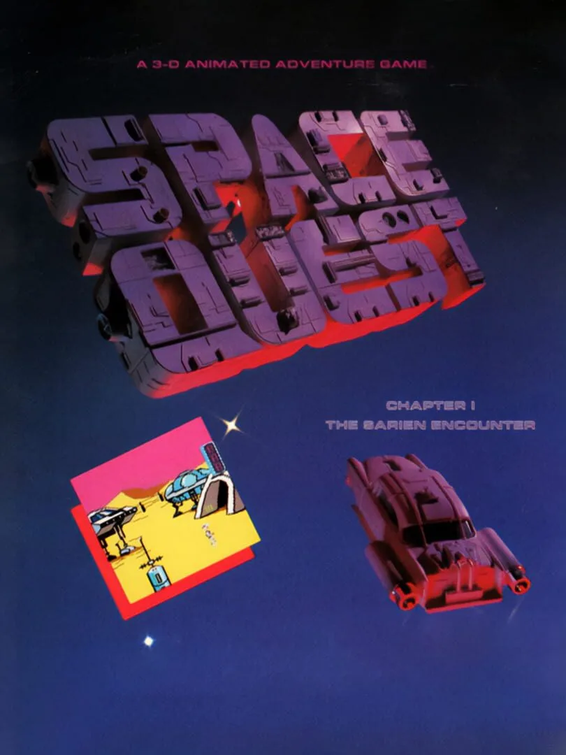 Space Quest: The Sarien Encounter — couverture