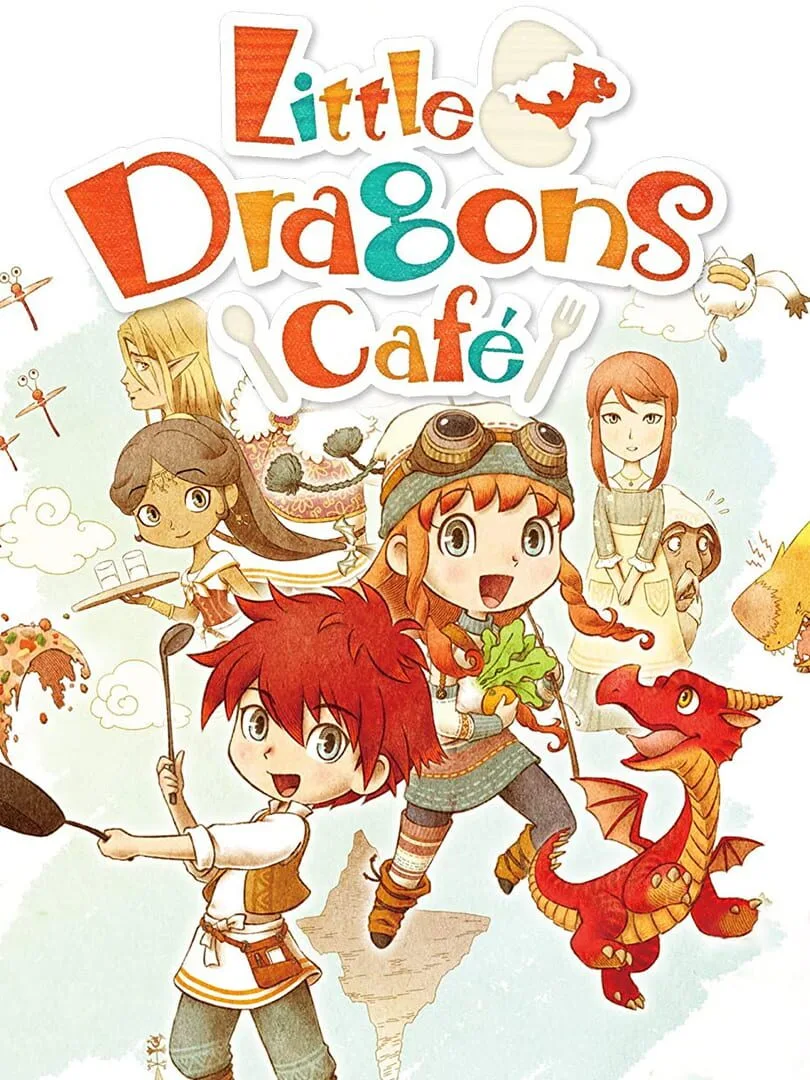 Little Dragons Café — cover