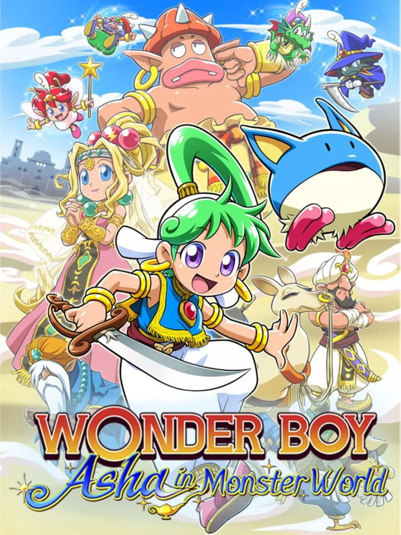 Wonder Boy: Asha in Monster World — couverture
