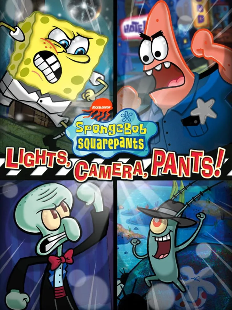 SpongeBob SquarePants: Lights, Camera, Pants! — couverture