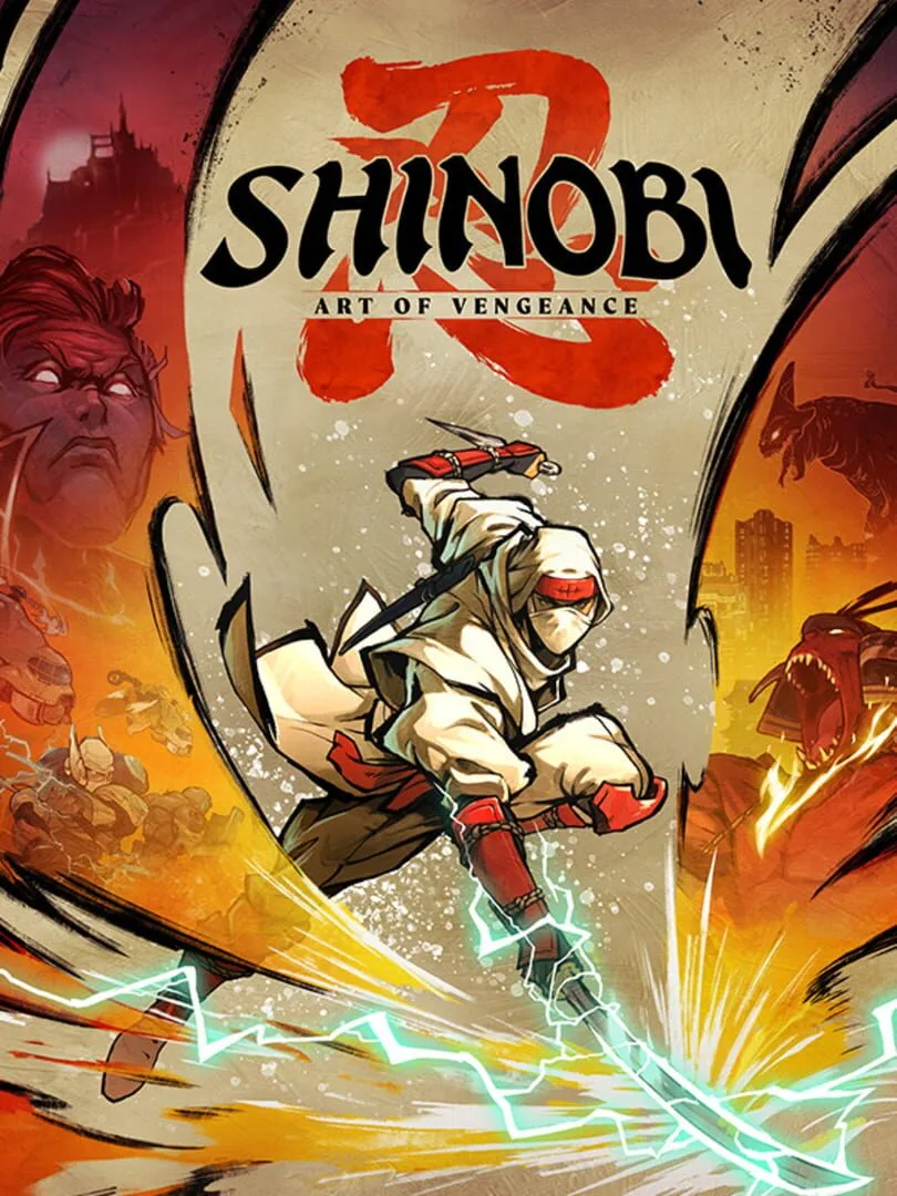 Shinobi: Art of Vengeance — cover