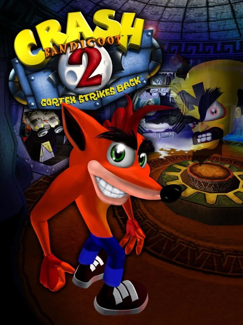 Crash Bandicoot 2: Cortex Strikes Back — cover