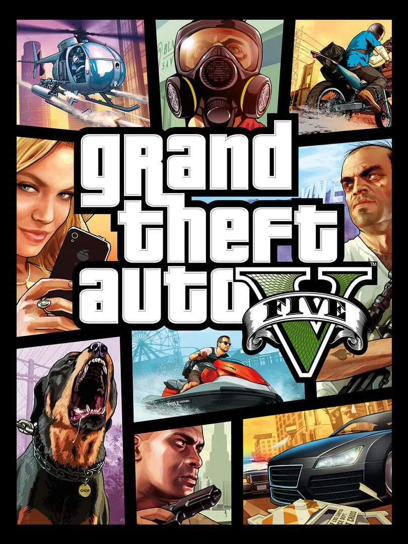 Grand Theft Auto V — cover