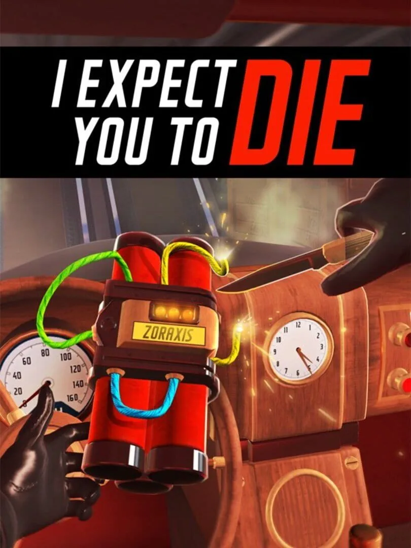 I Expect You to Die — cover