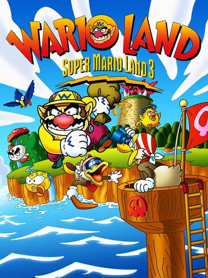 Wario Land: Super Mario Land 3 — cover