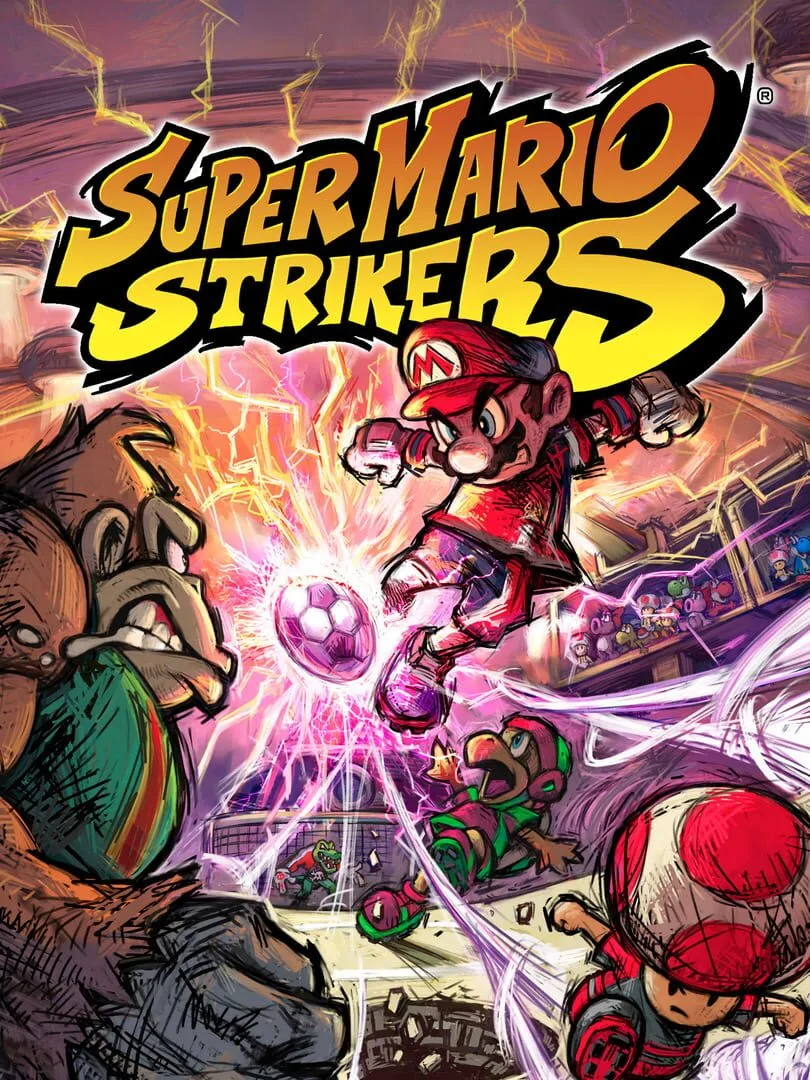 Super Mario Strikers — couverture