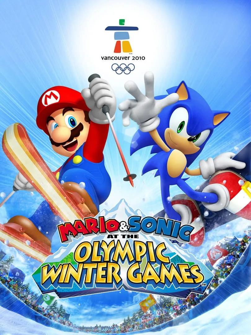 Mario & Sonic at the Olympic Winter Games — cover