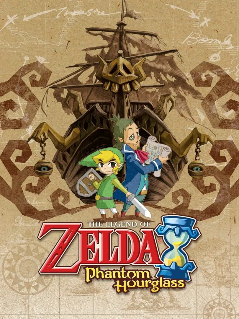 The Legend of Zelda: Phantom Hourglass — couverture