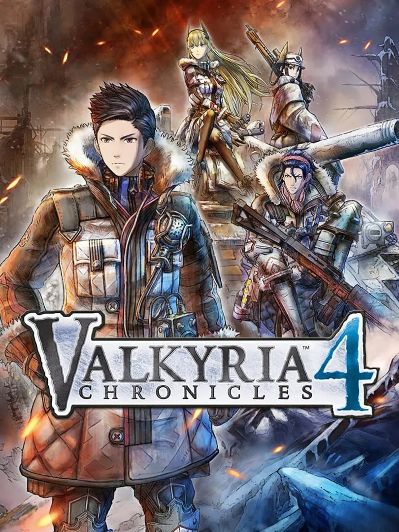 Valkyria Chronicles 4 — couverture