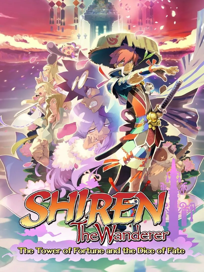 Shiren the Wanderer: The Tower of Fortune and the Dice of Fate — couverture