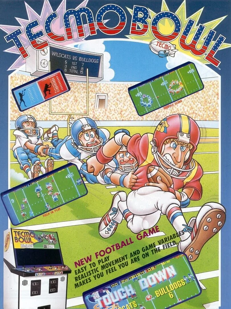 Tecmo Bowl — cover