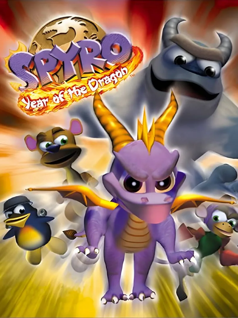 Spyro: Year of the Dragon — cover