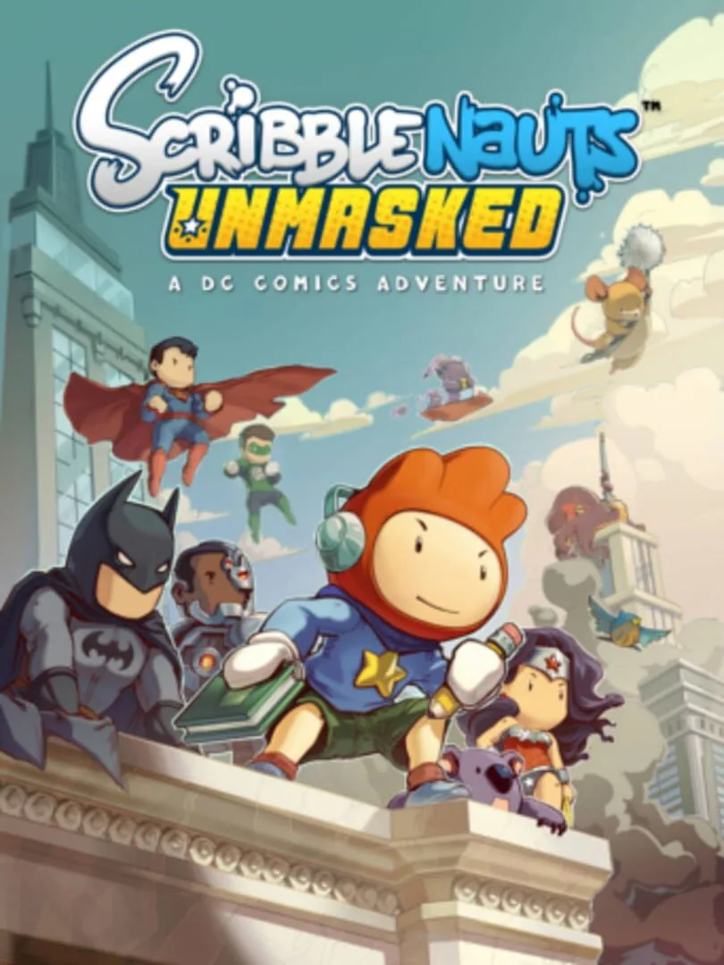 Scribblenauts Unmasked: A DC Comics Adventure — couverture