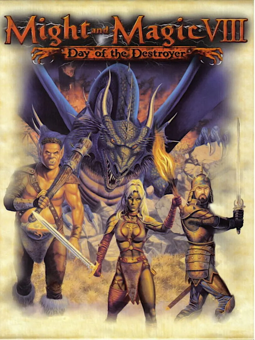 Might and Magic VIII: Day of the Destroyer — cover