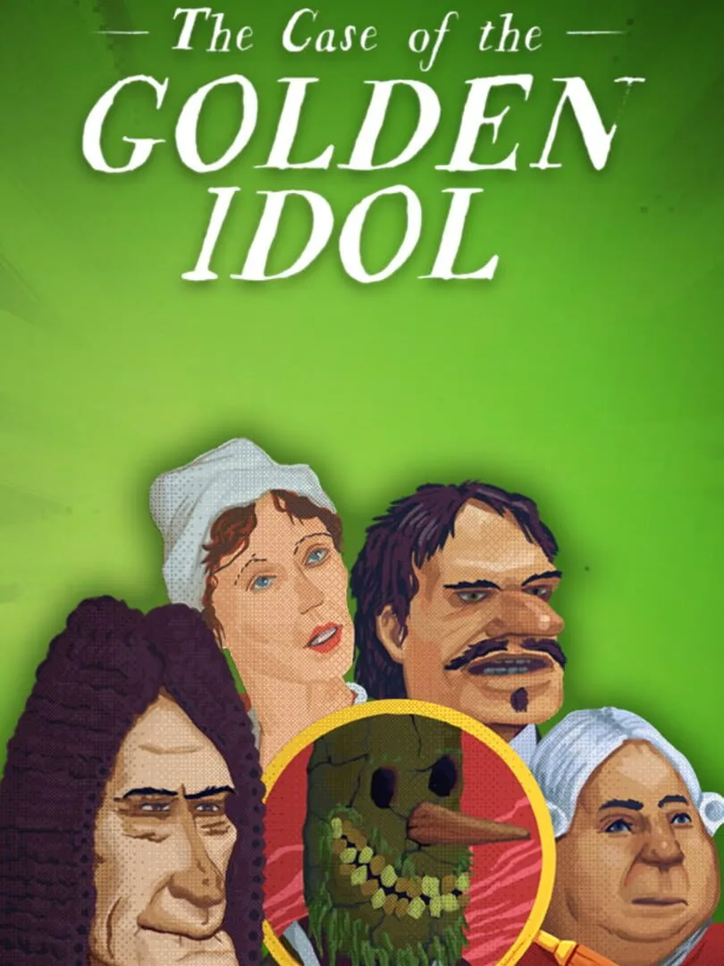 The Case of the Golden Idol — cover