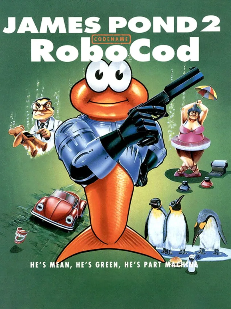 James Pond 2: Codename - RoboCod — cover