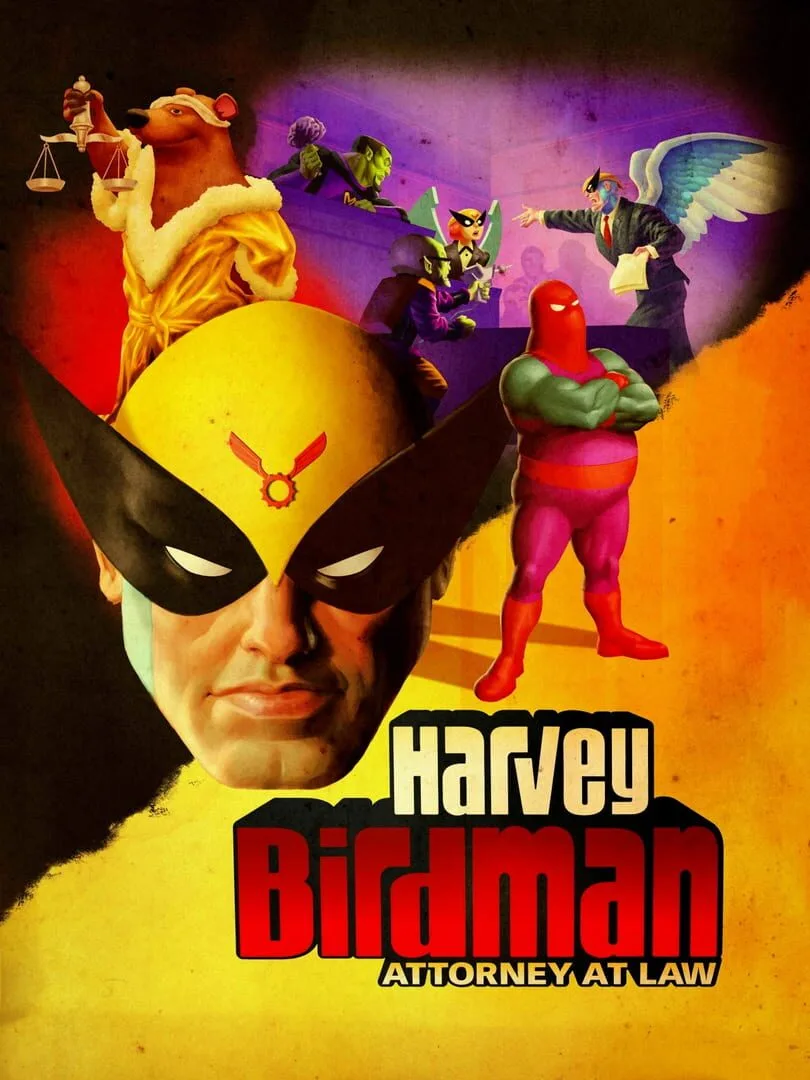 Harvey Birdman: Attorney at Law — cover